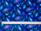Little Johnny Dark Galaxy digital Cotton fabric
